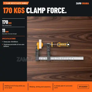 F Clamp With Plastic - Hfc020501