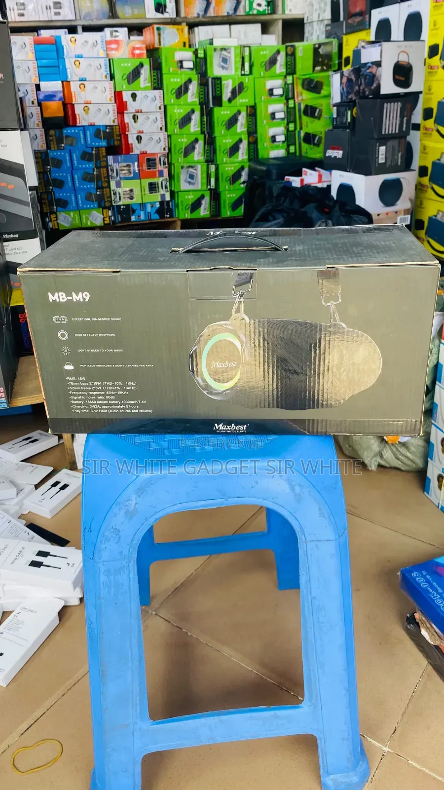 Maxbest MB-M9 Portable, Budget-Friendly Wireless Bluetooth Speaker