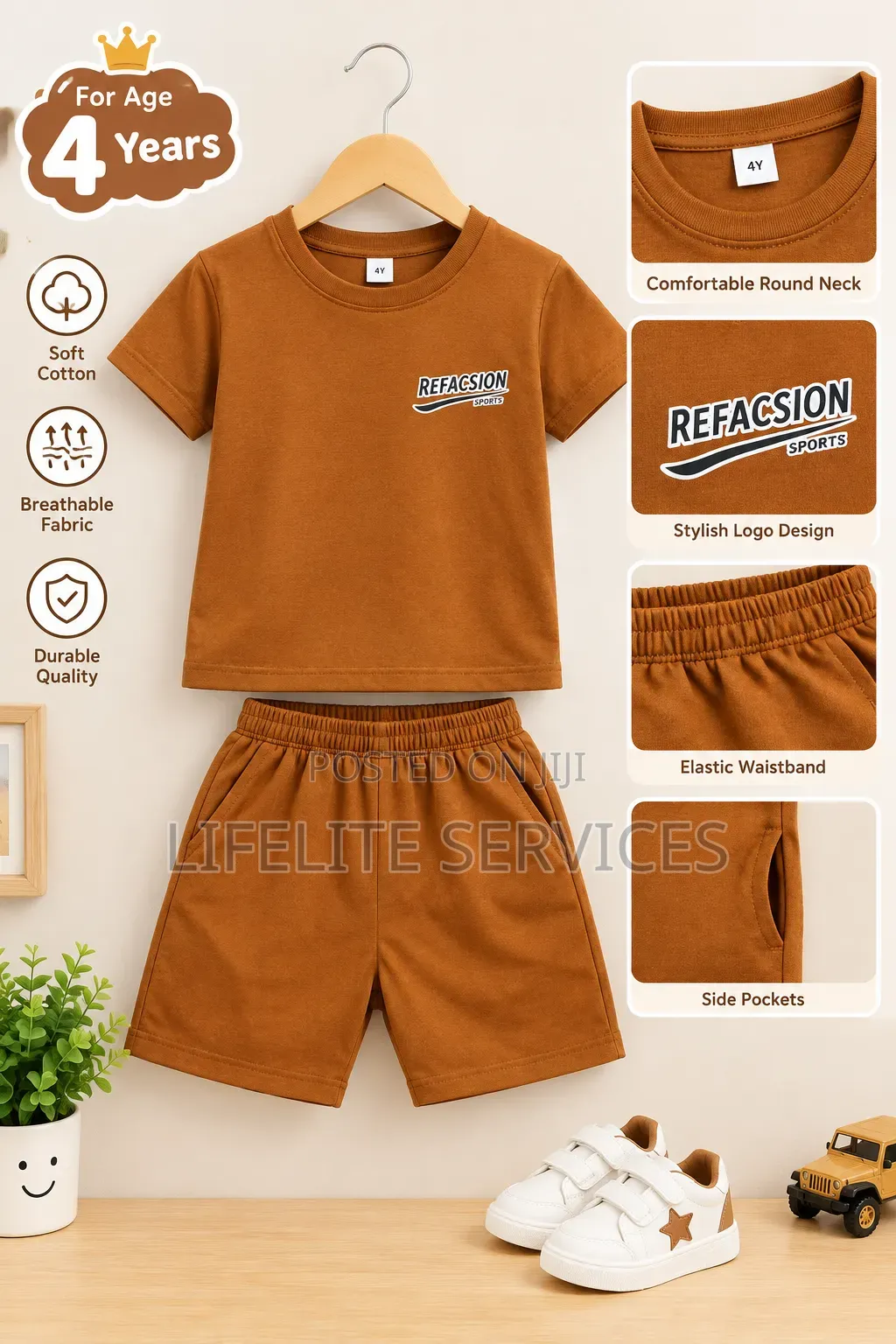 Young Boys Two Pieces Clothe