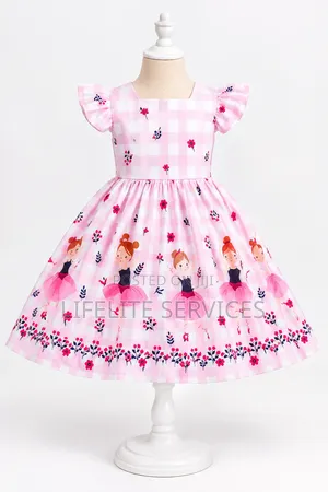 Casual Straight Dresses for Girls 4 to 5yrs