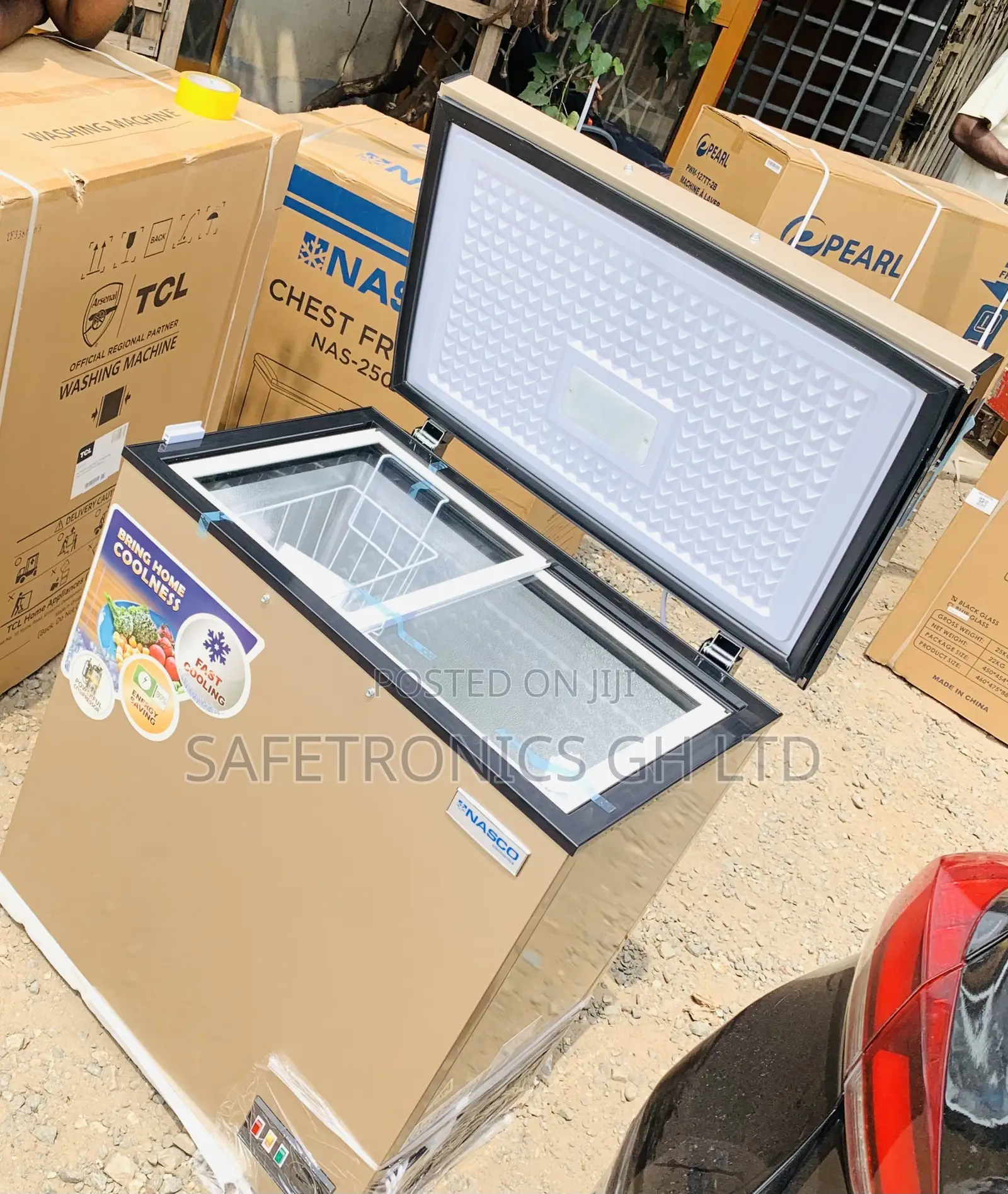 Get Frost Power (Nas200fl) 142 Liters Gold Freezer