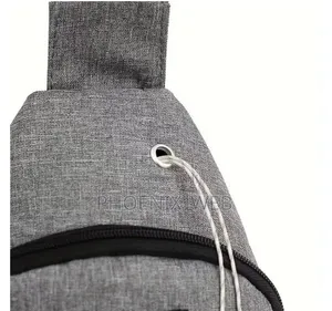 Unisex Fashtion Canvas Shoulder Chest Bag