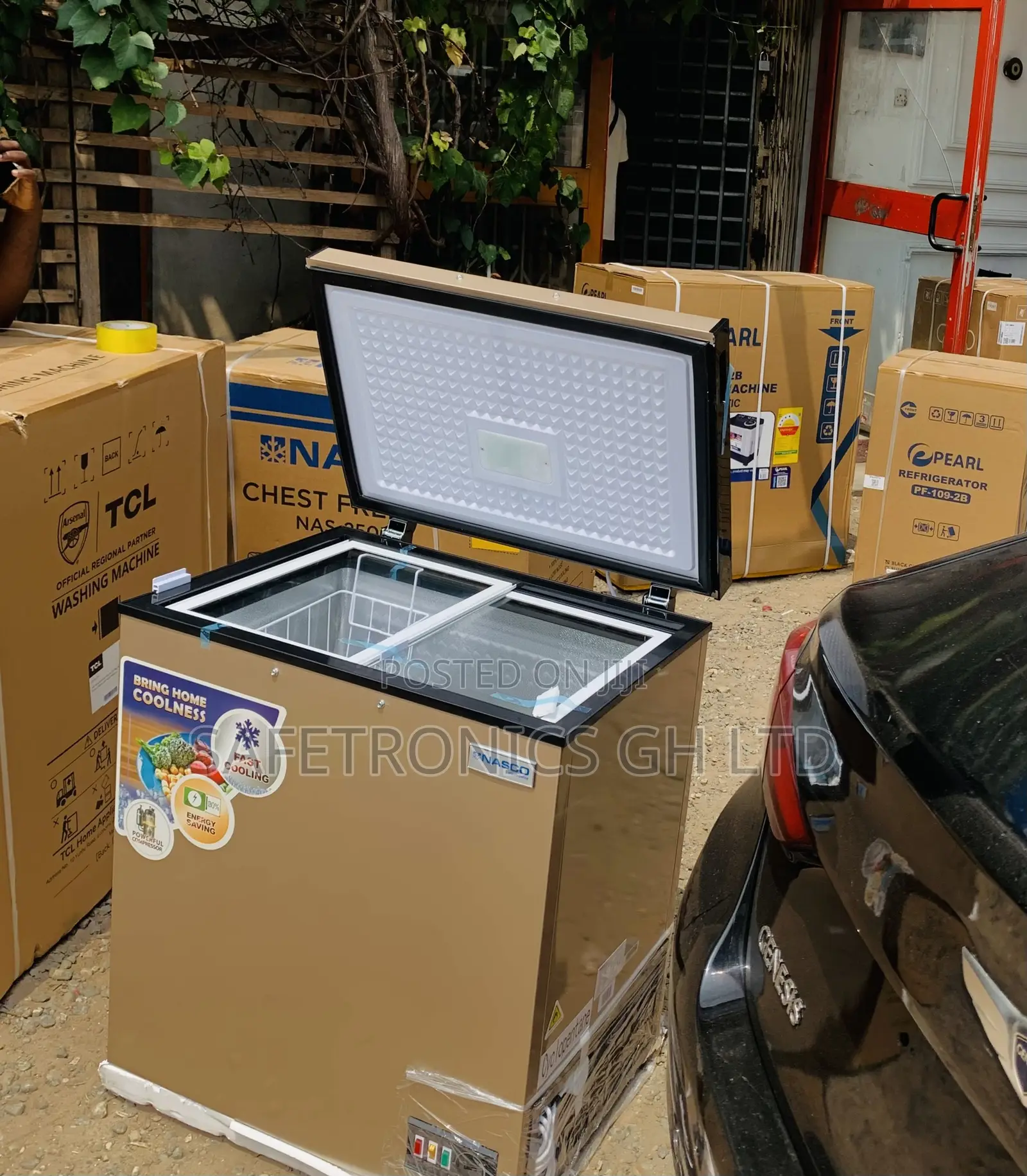 Super New (Nas200fl) 142 Liters Gold Nasco Freezer