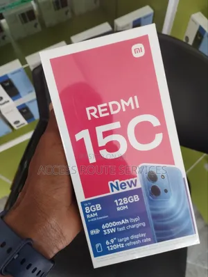 New Xiaomi Redmi 15C 128 GB Red