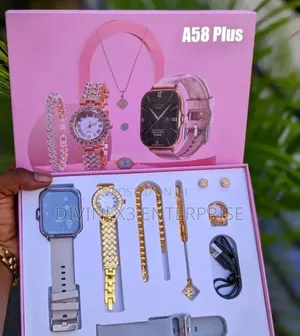  A58 PLUS Ladies’ Luxury Watch & Jewelry Combo 
Elevate Your Style