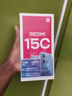 New Xiaomi Redmi 15C 128 GB Black