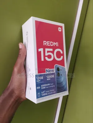 New Xiaomi Redmi 15C 128 GB Black