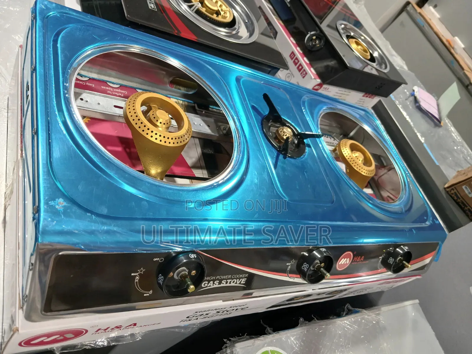 Gas Stove Stainless Steel H&A