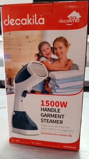 Decakila 1500W Handle Garmet Steamer