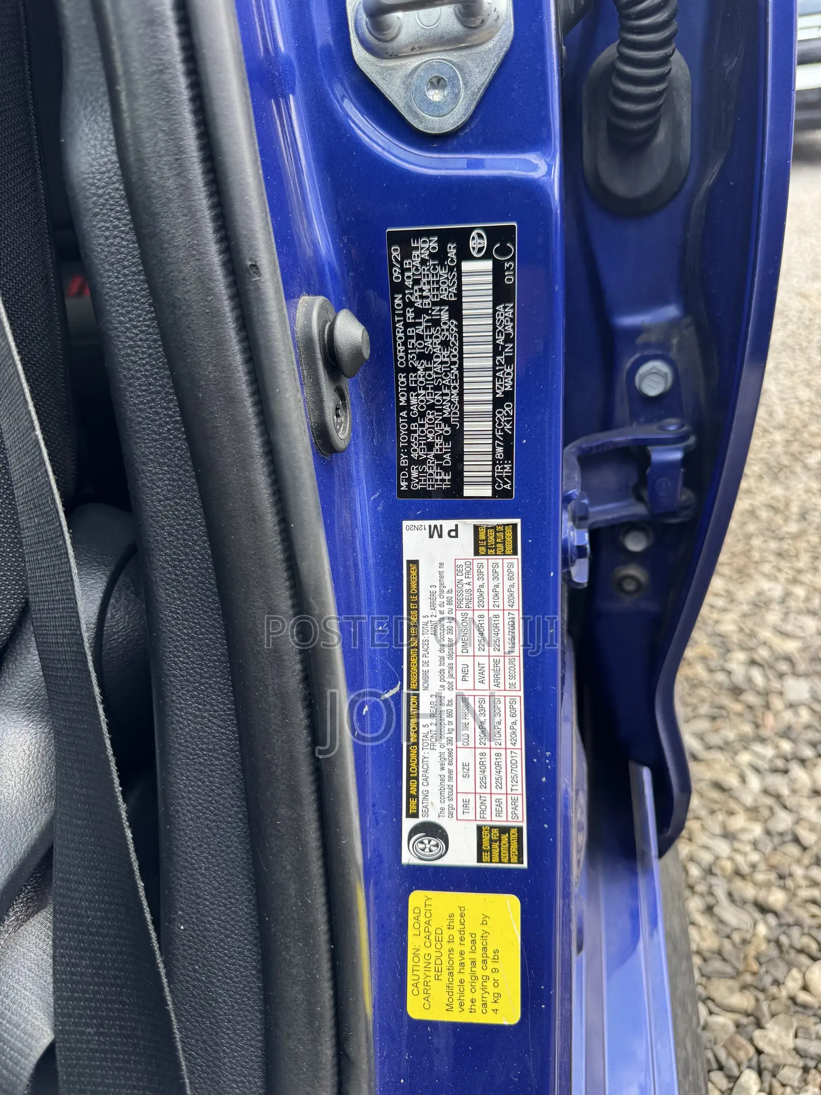 Toyota Corolla SE 2021 Blue