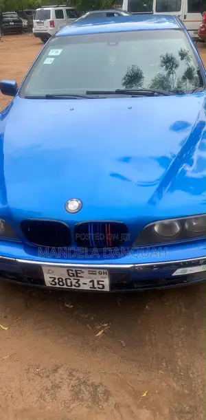 BMW 550i 1998 Blue
