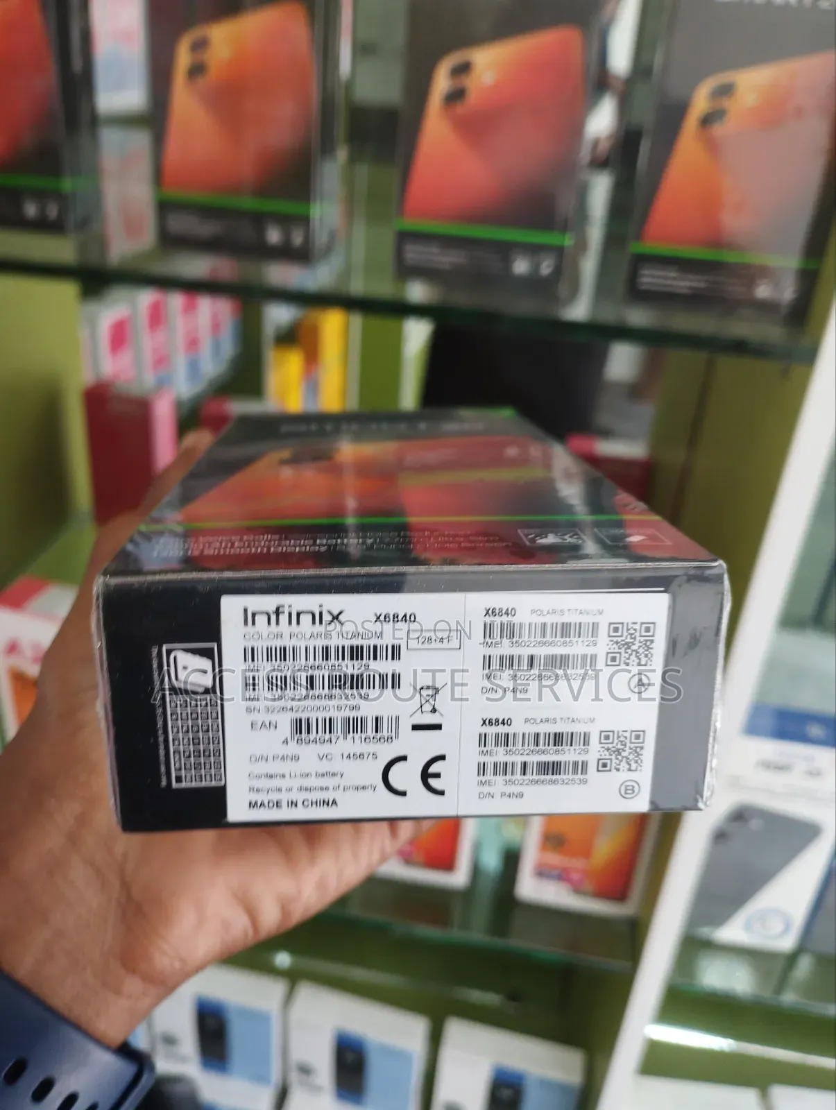 New Infinix Smart 20 128 GB Black