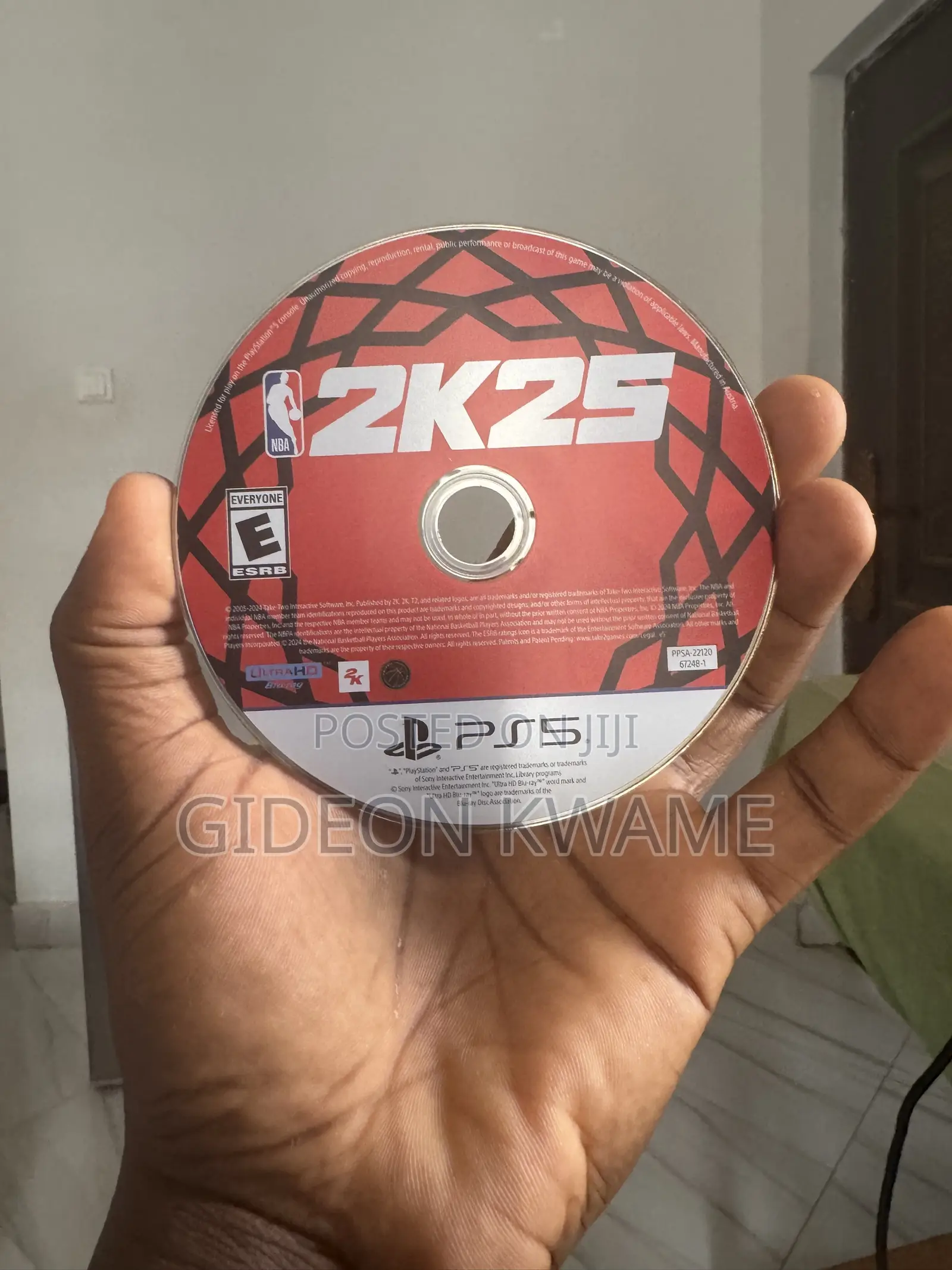 NBA 2k25 PS5 Disc