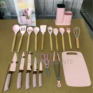 Silicone Kitchen Knife Set
