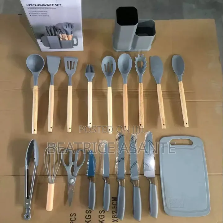Silicone Kitchen Knife Set