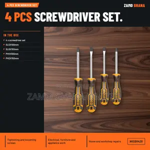 4 PCS Screwdriver - Hksd0428