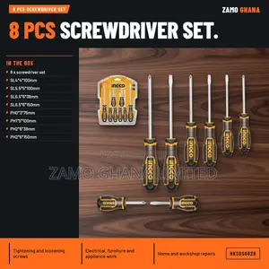 8 PCS Screwdriver - Hksds0828