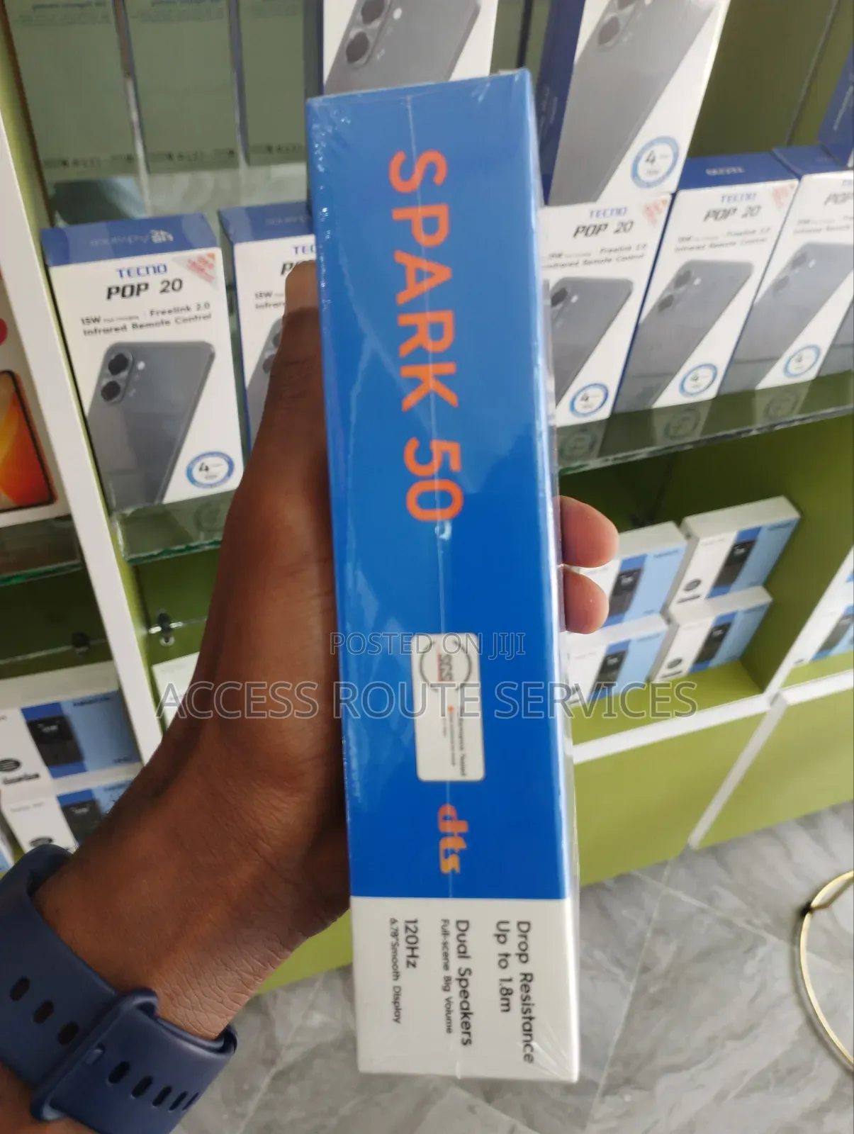 New Tecno Spark 50 128 GB Black
