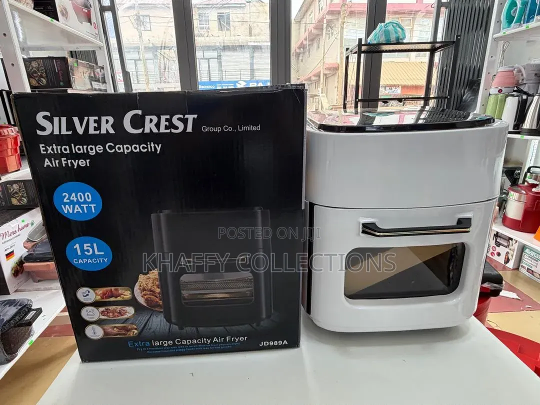 Silver Crest 15L Extra Large Air Fryer - 2400W - Visible Window