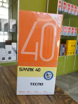 New Tecno Spark 40 128 GB Black