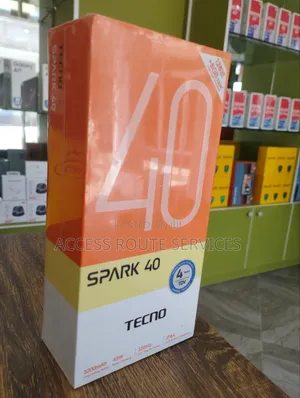 New Tecno Spark 40 128 GB Black