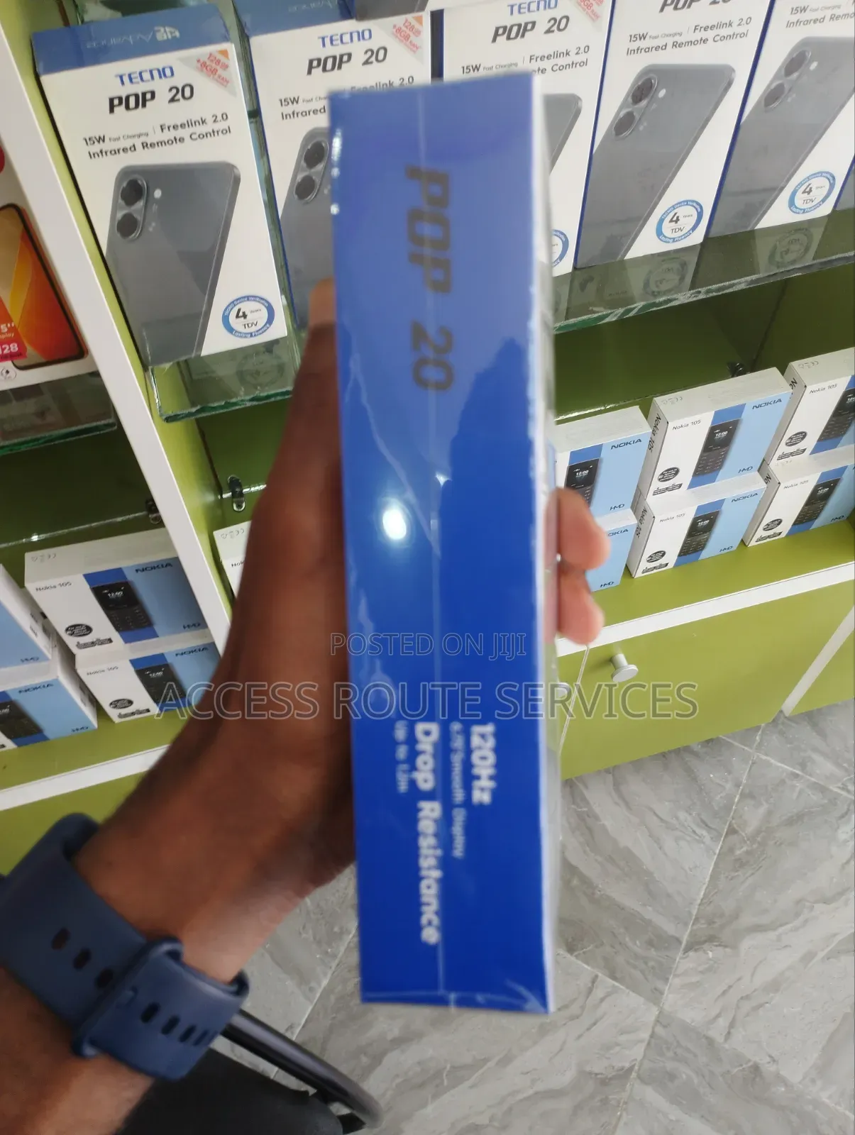 New Tecno Pop 20 64 GB Black
