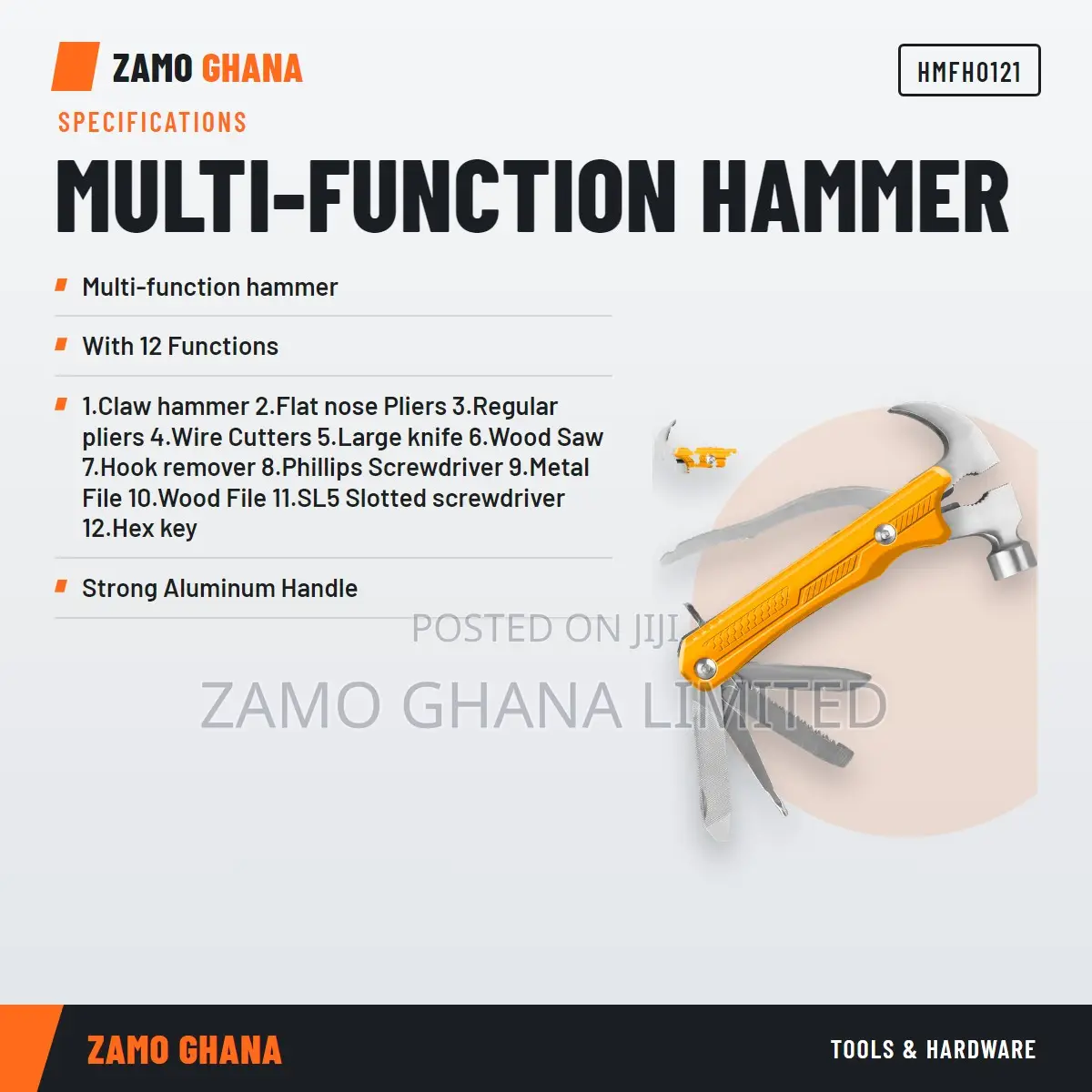 Multi-Function Hammer - Hmfh0121