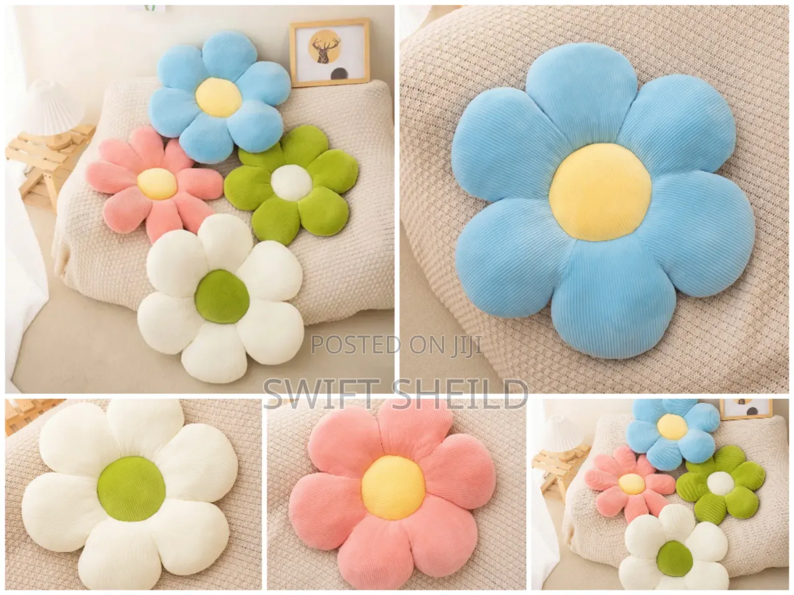 55 Cm Daisy Pillow