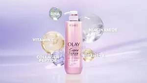 Olay Super Serum Body Wash for Normal Skin, Serum Complex,547ml