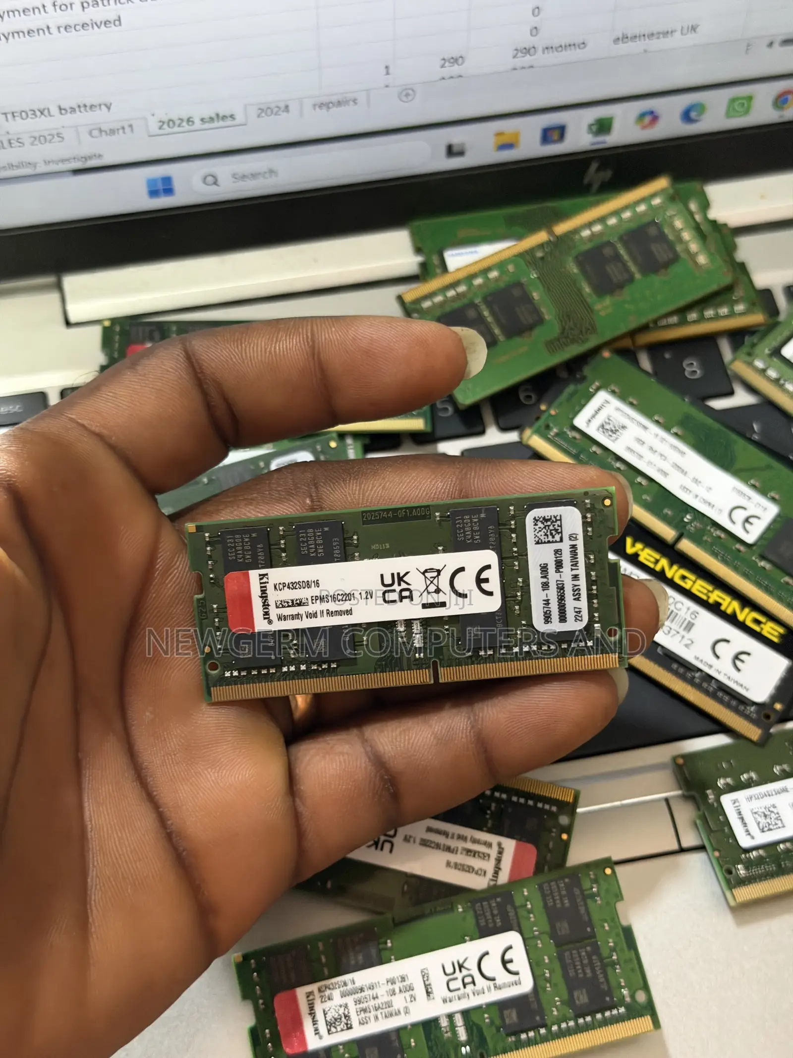 16GB DDR4 Laptop Ram Speed 3200mhz