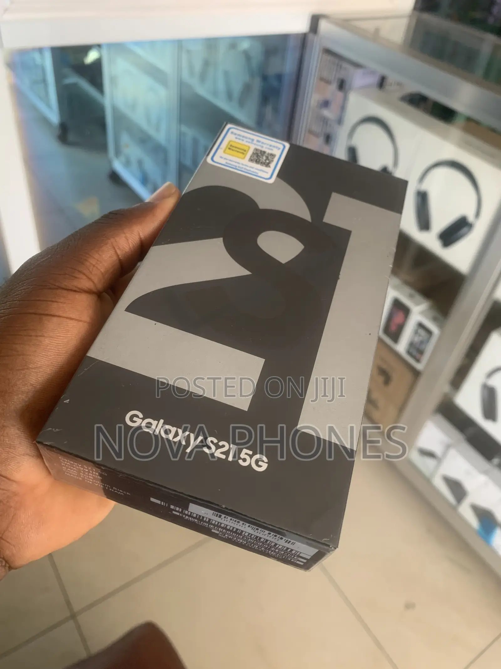 New Samsung Galaxy S21 5G 256 GB Black