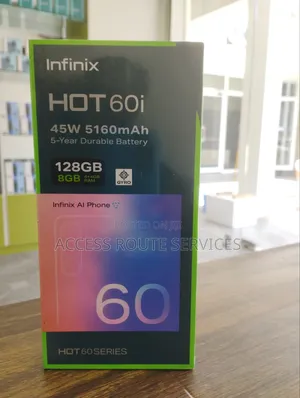 New Infinix Hot 60i 128 GB Blue