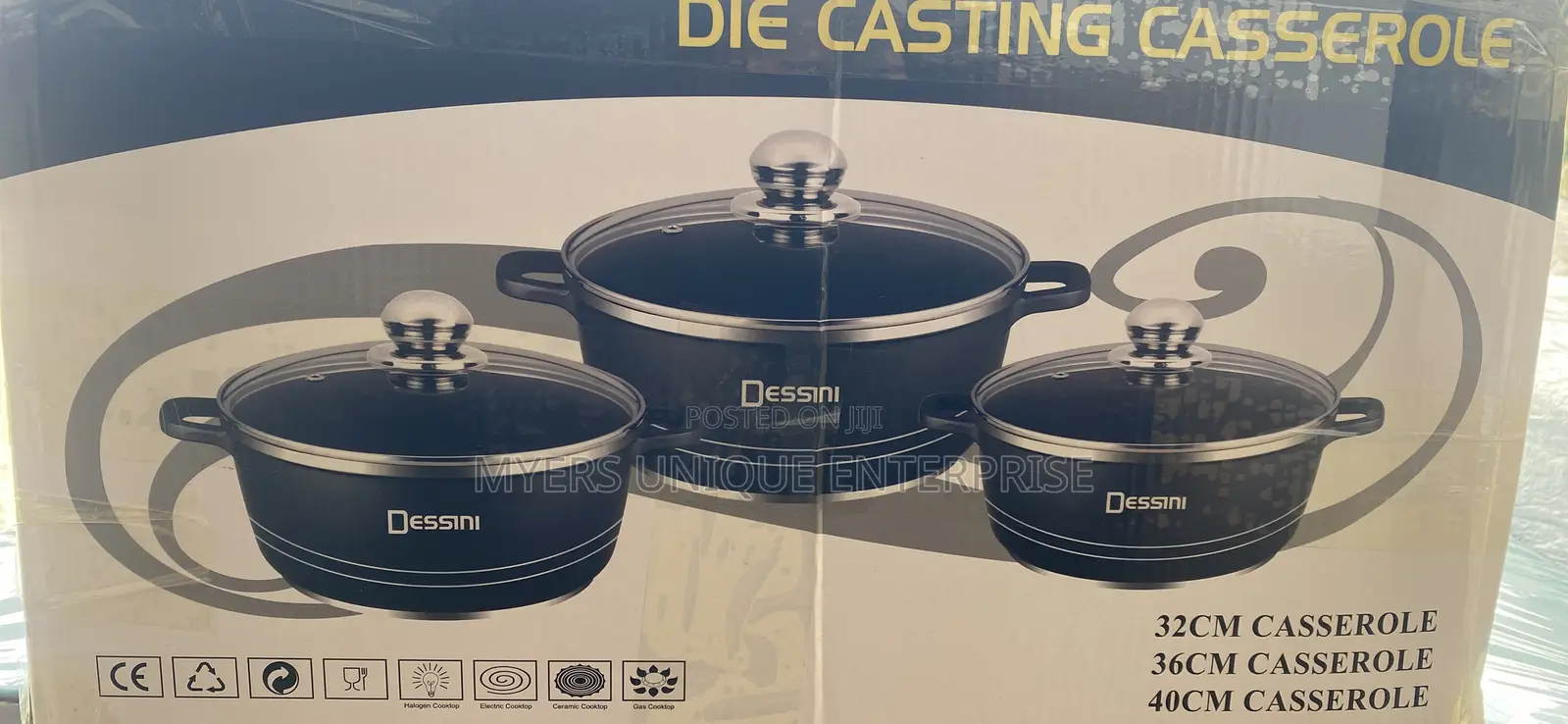 3in1 Casserole Pots Last Size