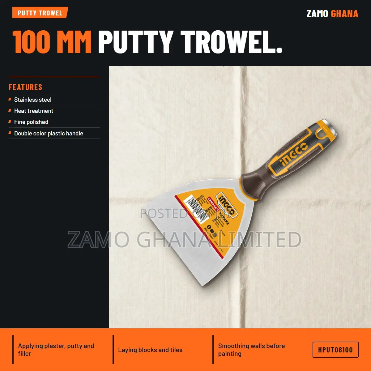 Putty Trowel - Hput08100