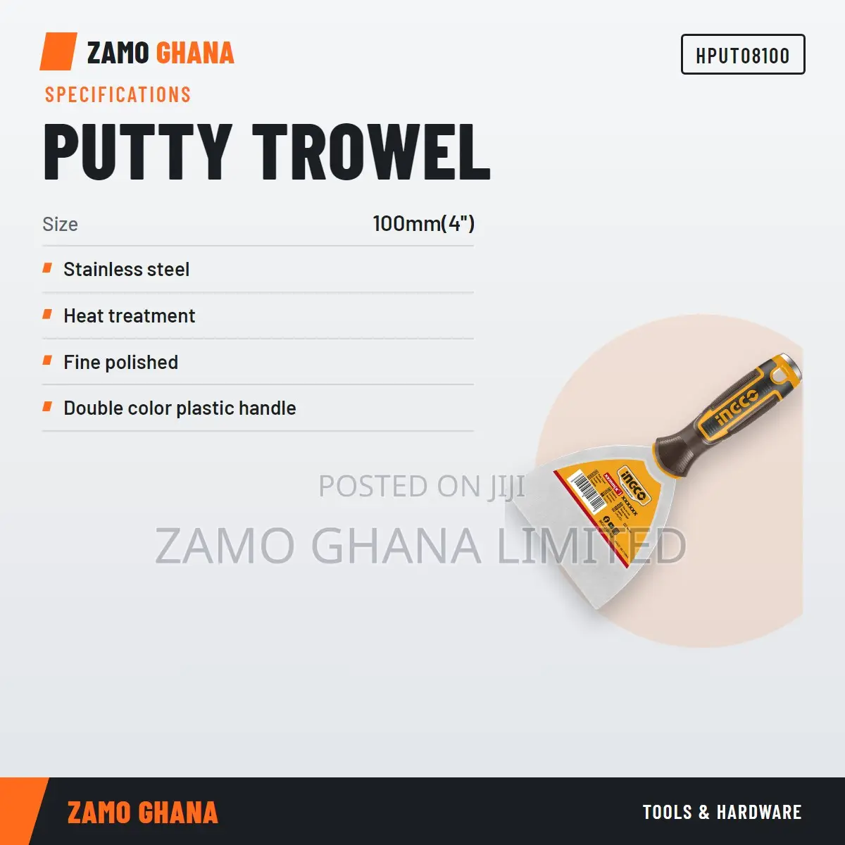 Putty Trowel - Hput08100