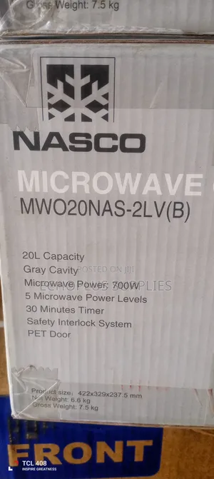 Nasco Microwave Oven/ 20 Liters