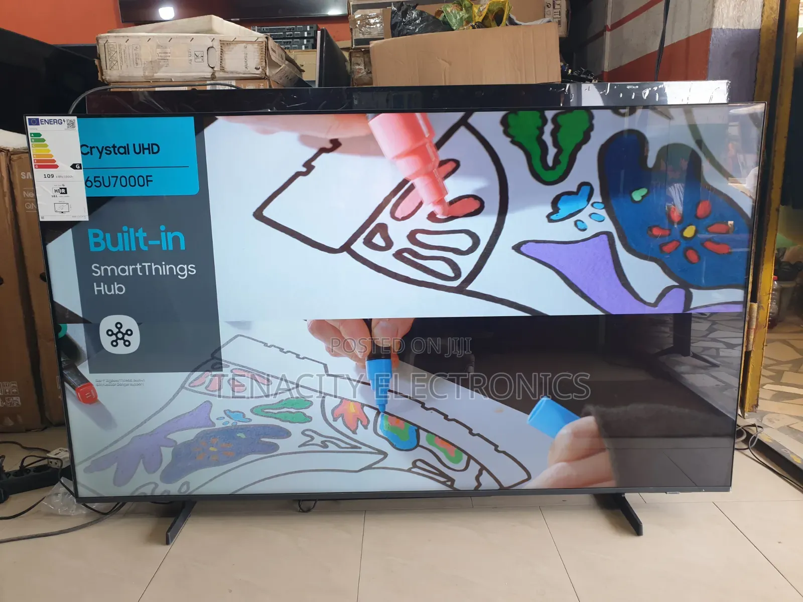 2025 65 Crystal Uhd Samsung 4k HDR Smart Satellite TV