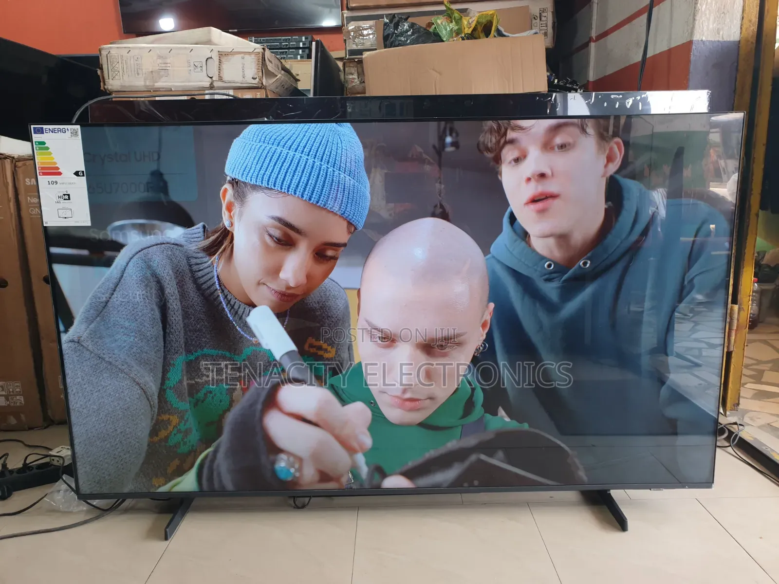 2025 65 Crystal Uhd Samsung 4k HDR Smart Satellite TV