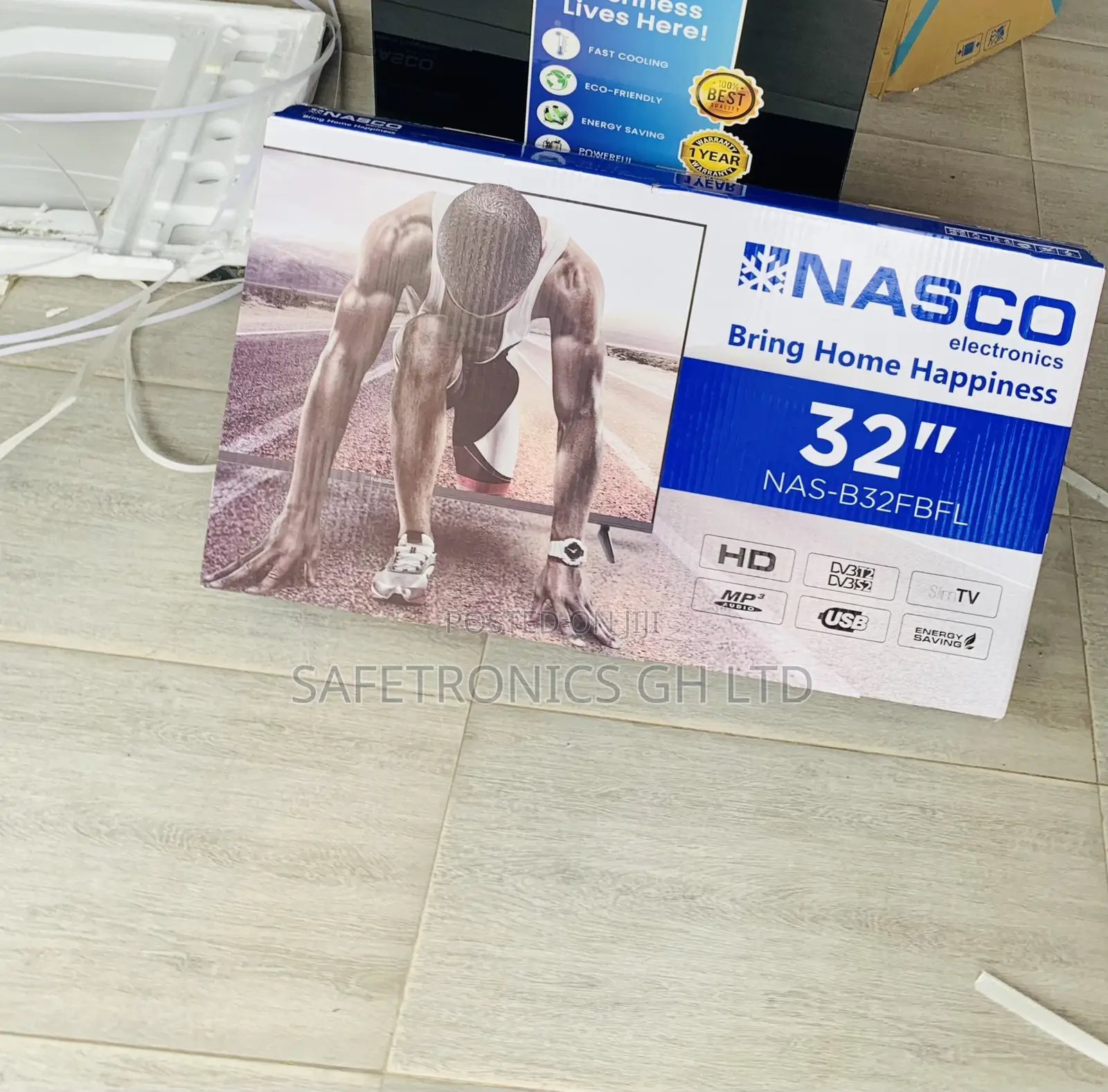 Clear View Led Digital Satellite Nasco 32 Inch TV