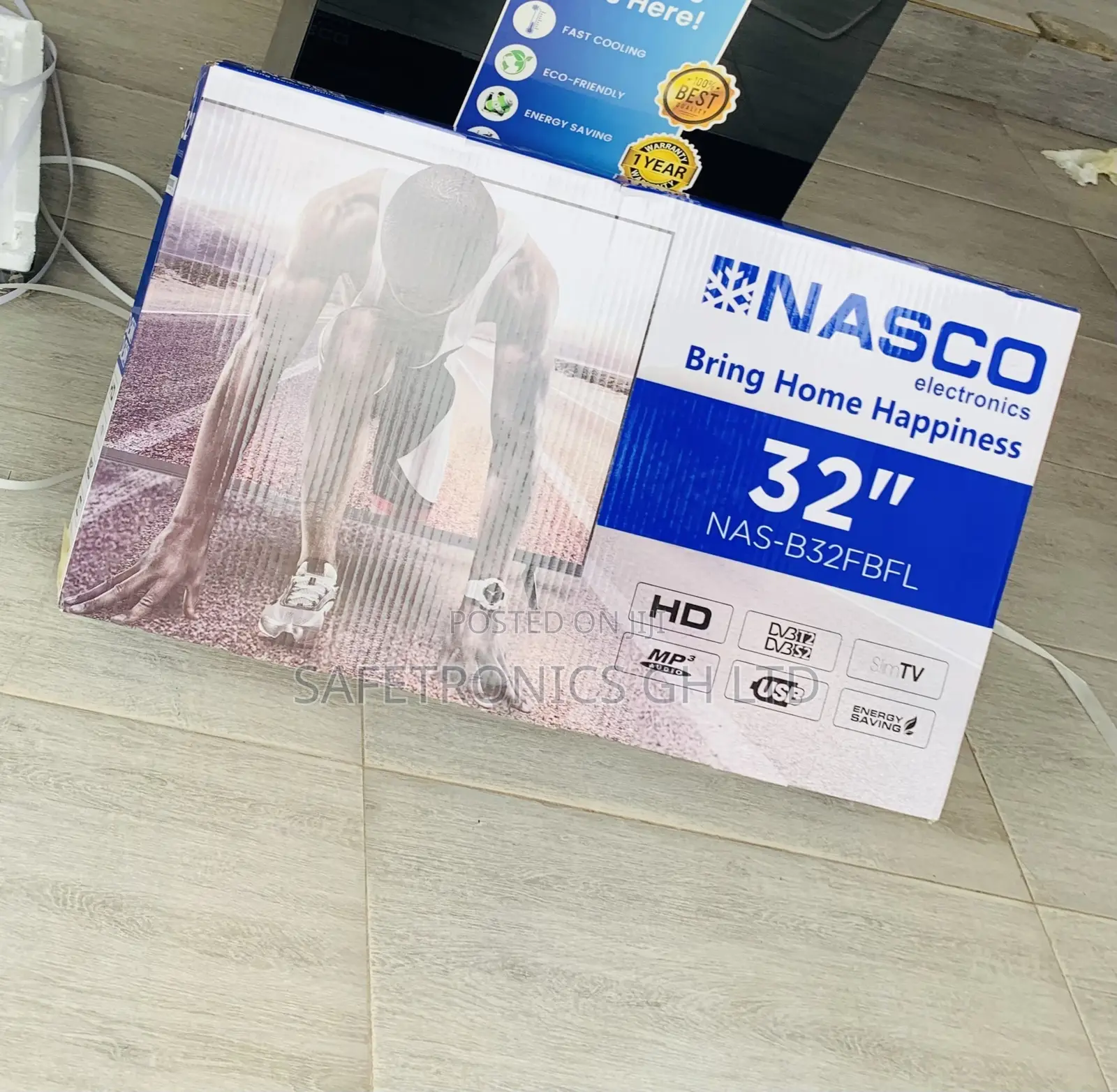 Clear View Led Digital Satellite Nasco 32 Inch TV