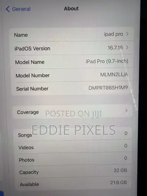 Apple iPad Pro 12.9  (2015) 32 GB Silver