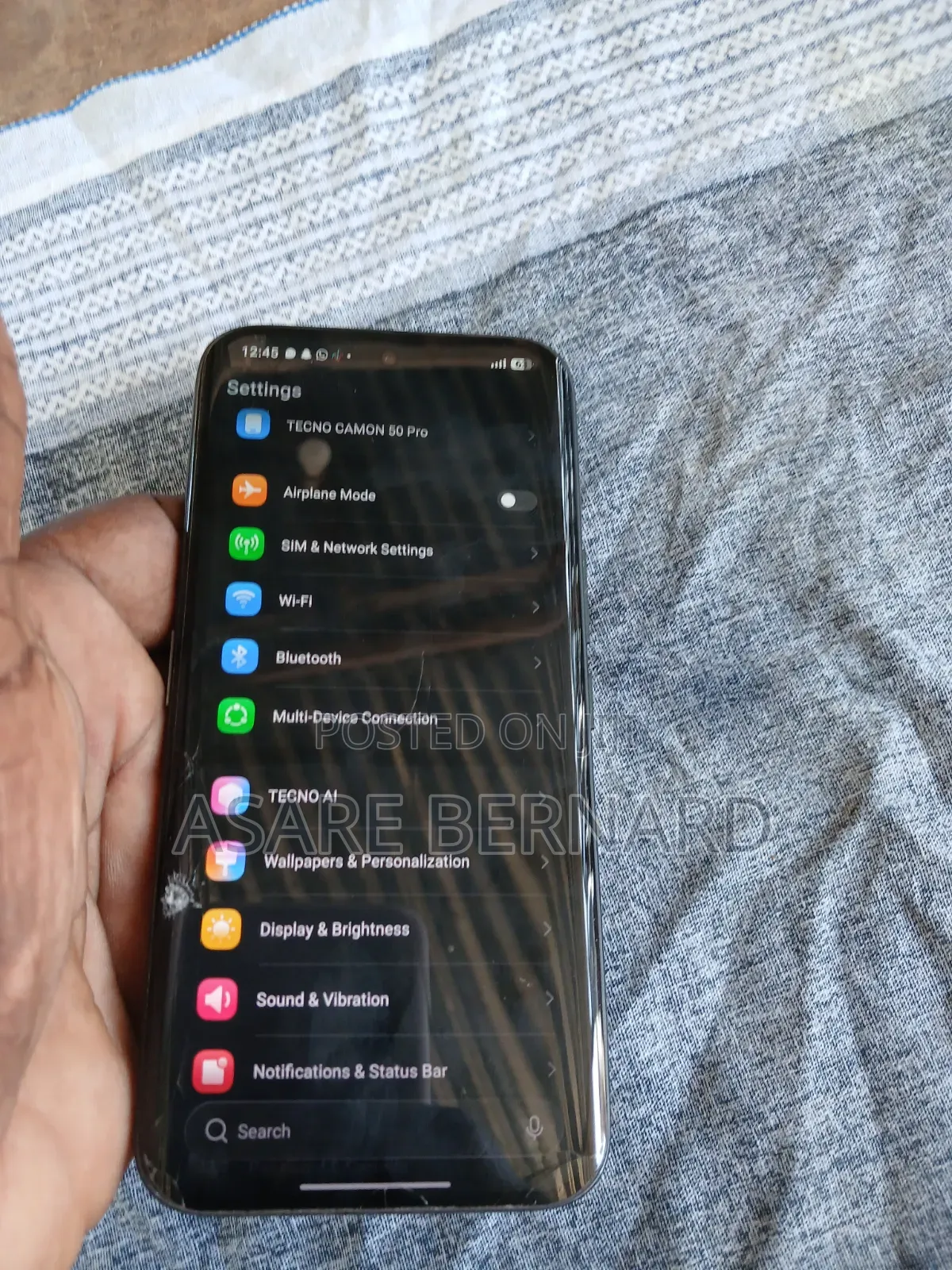 Tecno Camon 50 Pro 256 GB Gray