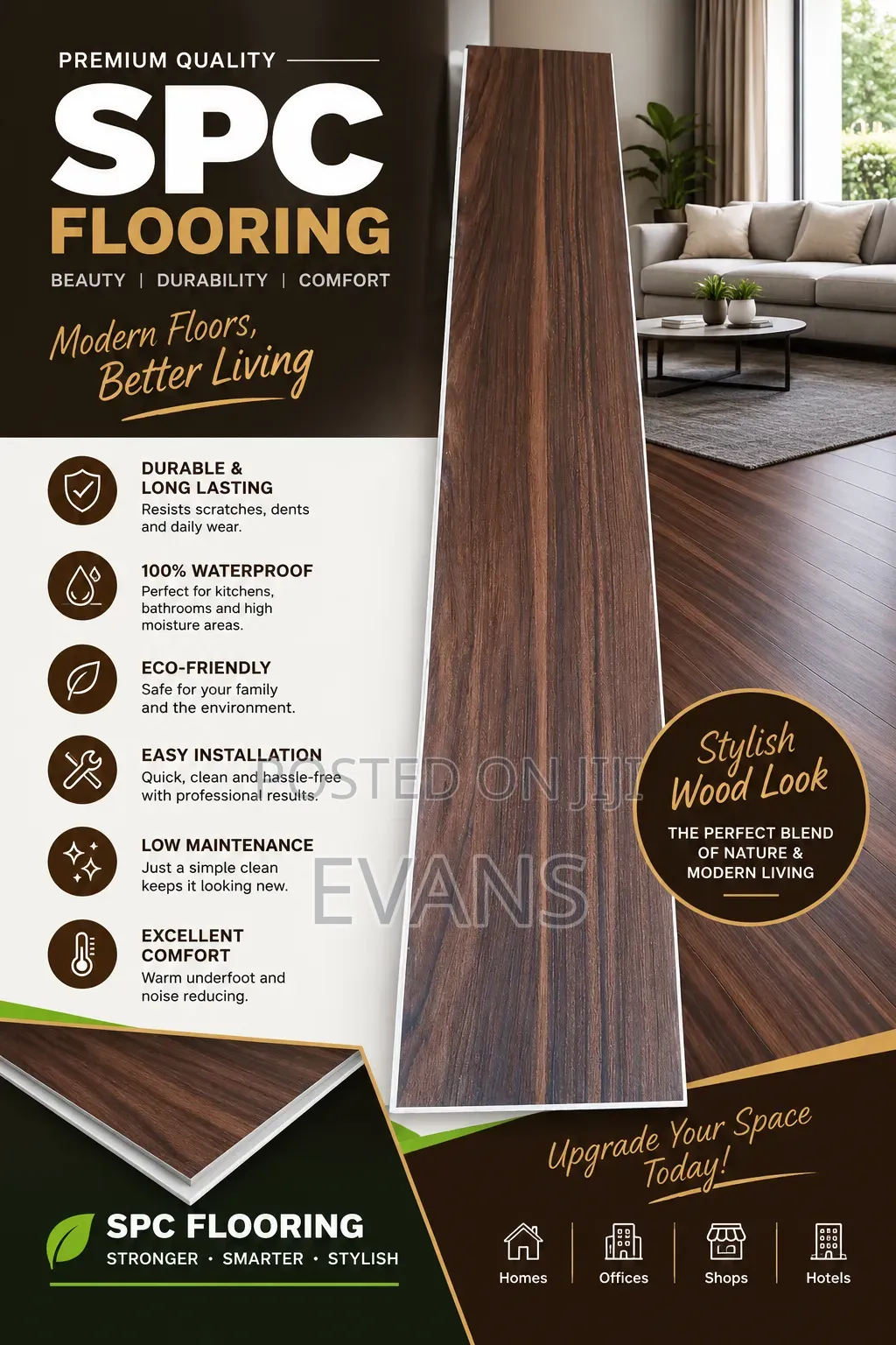Classic SPC Floor and Skirting