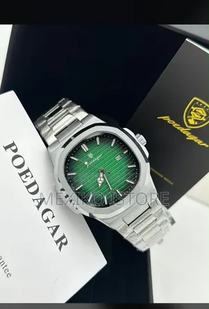 Poedagar Men's Luxury Stainless Steel Watches