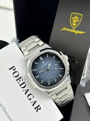 Poedagar Men's Luxury Stainless Steel Watches