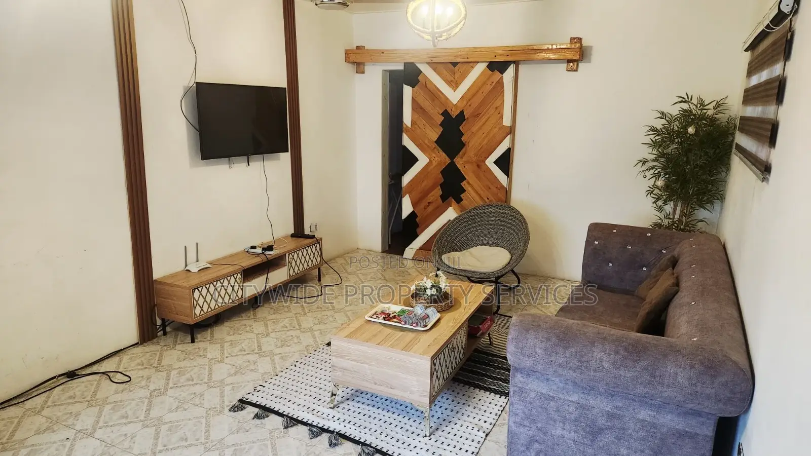 Furnished 1bdrm Apartment in East Legon, A&C Mall Area for rent