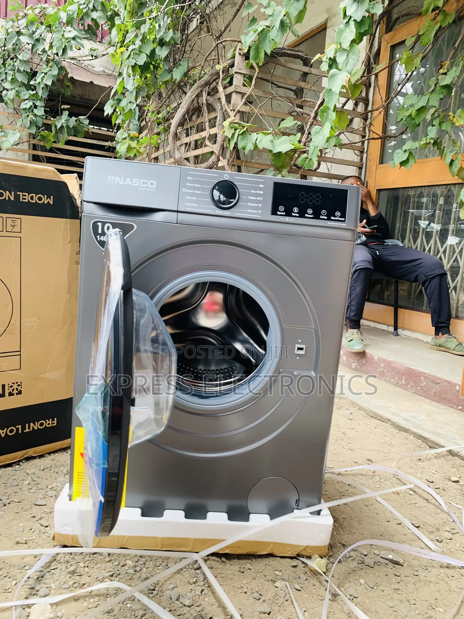 Newly Nasco 11kg Front Load Full Auto Washing Machine Nas-11kg-Sbdinv.