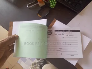 Receipt Books at Adenta