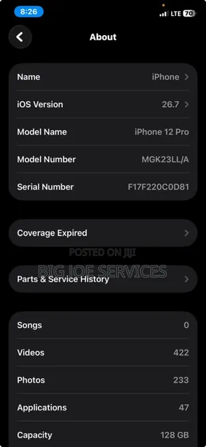 Apple iPhone 12 Pro 128 GB White