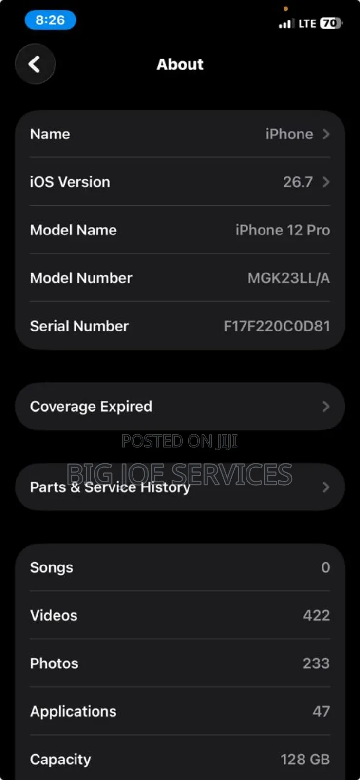 Apple iPhone 12 Pro 128 GB White